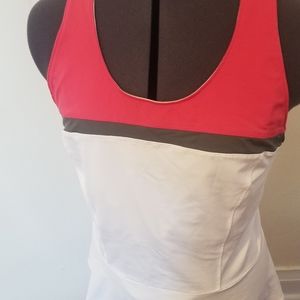 Sports top with built in bra